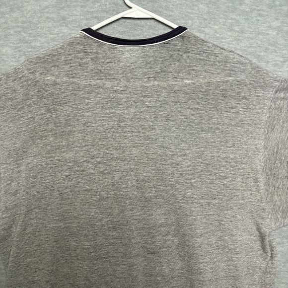 Polo‎ Ralph LaurenJeans Co. TShirt Ringer Crew Neck USA Flag Logo Gray Tee Men L - Picture 9 of 10